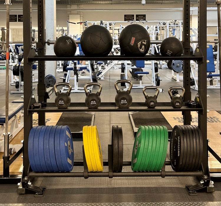 Patch Fitness Center — Weight Rack